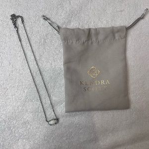 Kendra Scott Elisa White Pearl short necklace